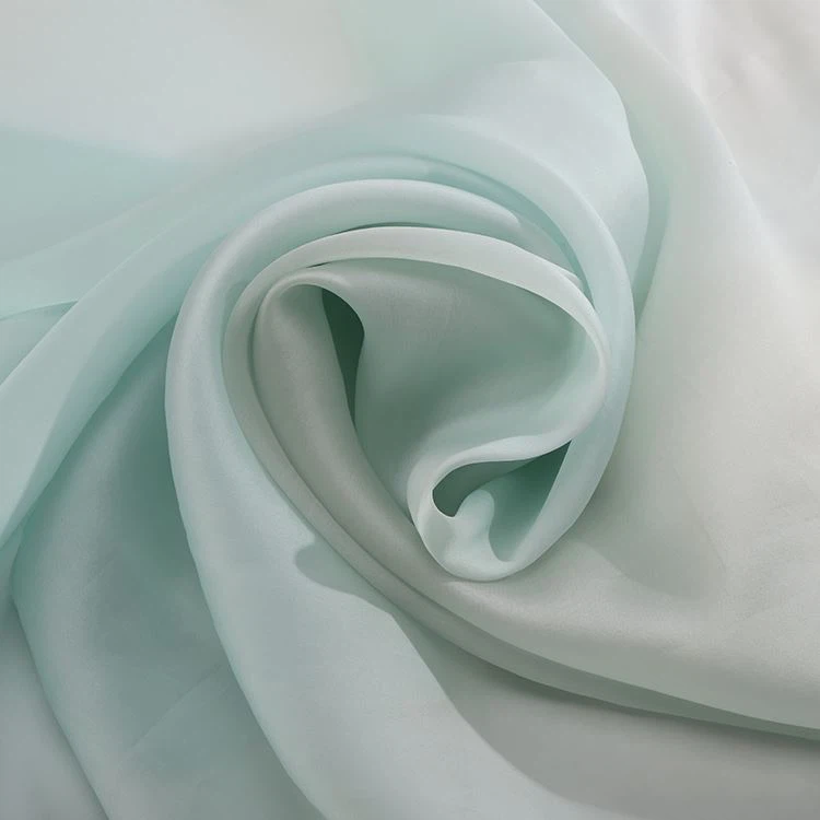 Tela de organza de seda