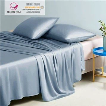 Ropa de cama de seda de lujo de gama alta de 30 mm, sábanas de seda súper suaves y duraderas